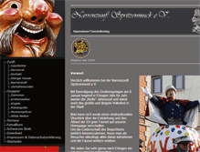Tablet Screenshot of narrenzunft-spritzenmuck.de